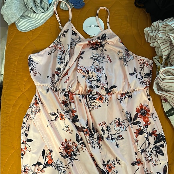 Shein Floral Print Dress - Picture 1 of 4